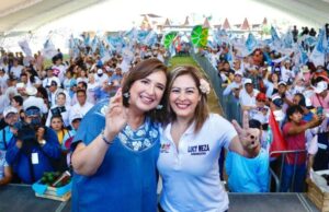 Lucy Meza brinda su apoyo a Xóchitl Gálvez tras el debate presidencial